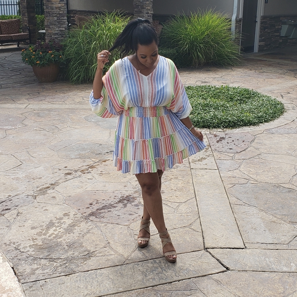 Multi Colored Dress - Picture 2 of 2